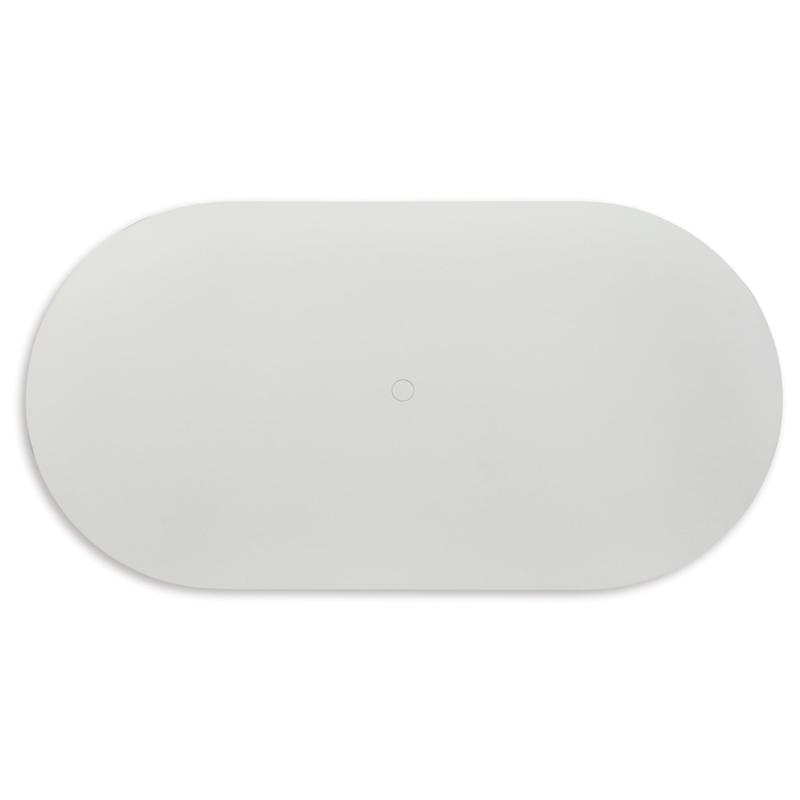 Signature Design by Ashley Seton Creek White Outdoor Dining Table