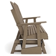 Signature Design by Ashley Hyland wave Driftwood Outdoor Glider Loveseat