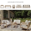 Signature Design by Ashley Hallow Creek Driftwood Outdoor Sofa with Cushion