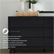 Ashley Furniture Danziar Black Dresser