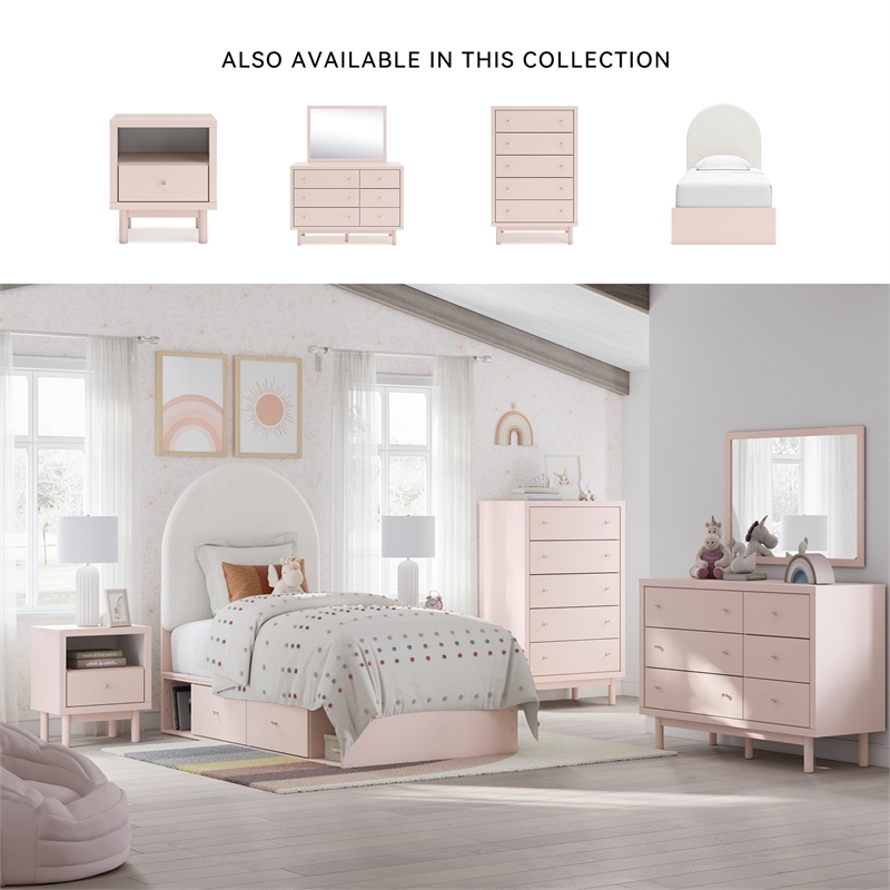 Ashley Furniture Wistenpine Blush Dresser