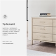 Ashley Furniture Cadmori Brown & White Dresser