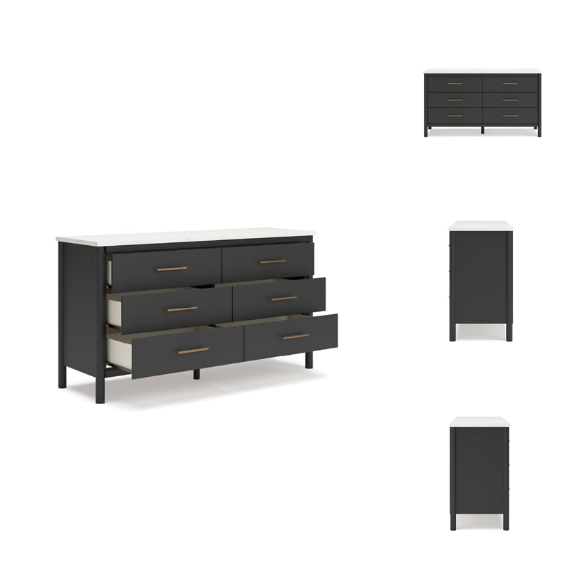 Ashley Furniture Cadmori Black & White Dresser