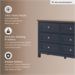 Ashley Furniture Landocken Brown & Blue Dresser