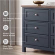 Ashley Furniture Landocken Brown & Blue Dresser