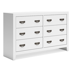 Ashley Furniture Binterglen White Dresser