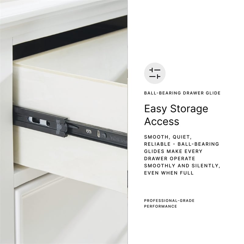 Ashley Furniture Fortman White Dresser