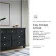 Signature Design by Ashley Lanolee Bedroom Dresser in Black