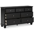 Signature Design by Ashley Lanolee Bedroom Dresser in Black