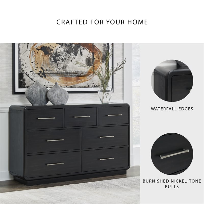 Ashley Furniture Rowanbeck Black Dresser