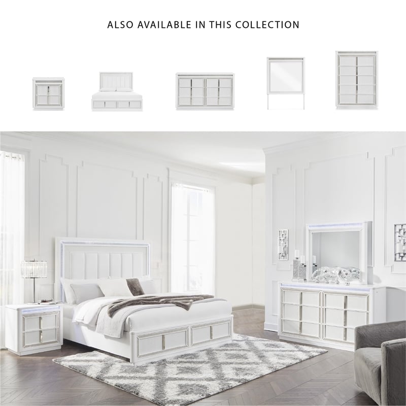 Ashley Furniture Chalanna White Dresser