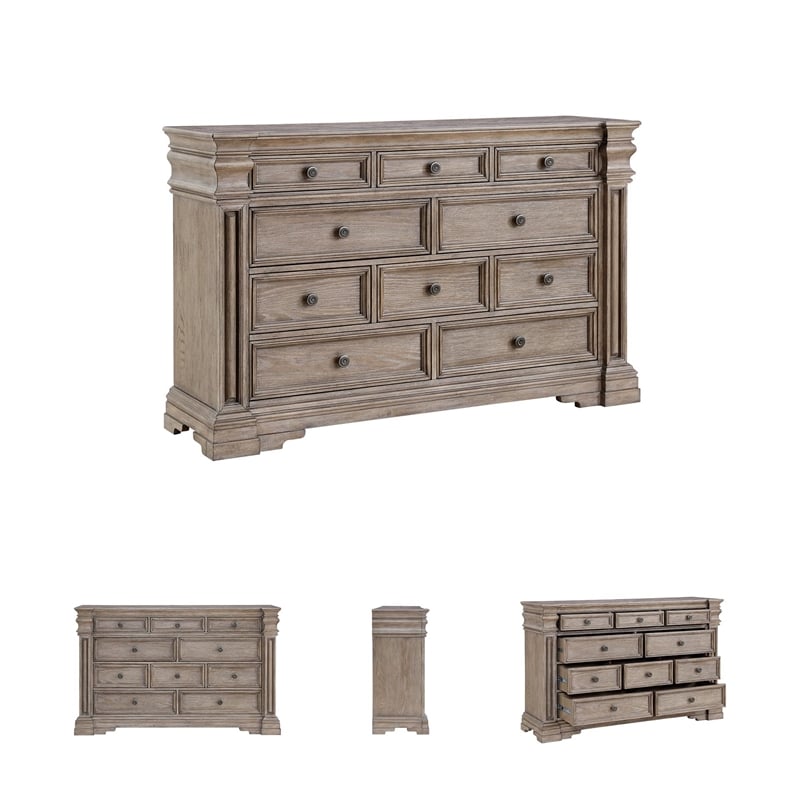 Ashley Furniture Blairhurst Light Grayish Brown Dresser