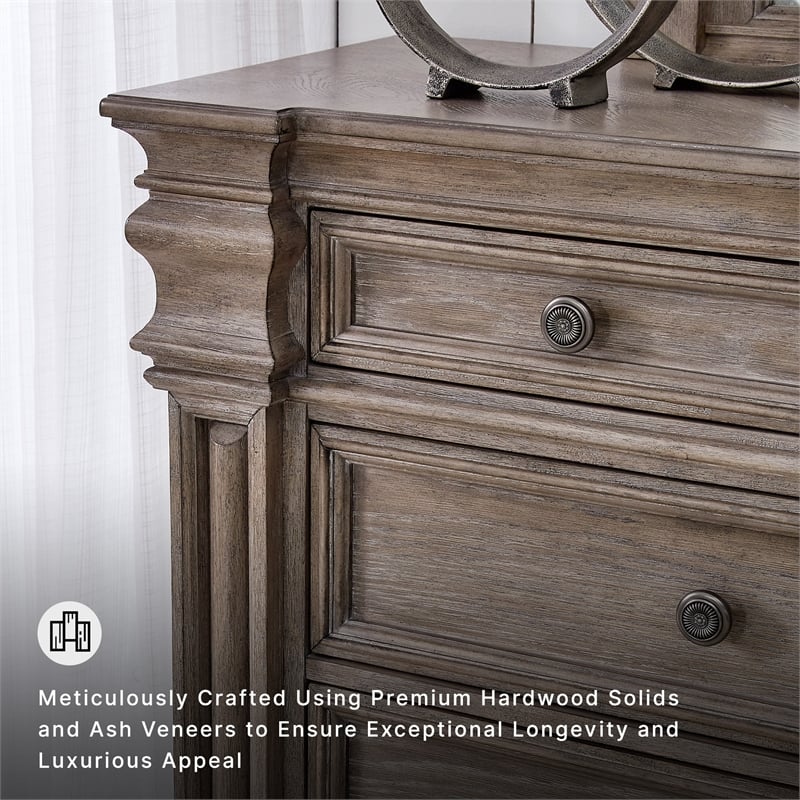 Ashley Furniture Blairhurst Light Grayish Brown Dresser
