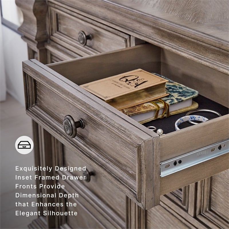 Ashley Furniture Blairhurst Light Grayish Brown Dresser