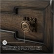 Ashley Furniture Maylee Dark Brown Dresser
