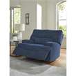 Signature Design by Ashley Furniture Acklen Place Navy Oversized Power Recliner