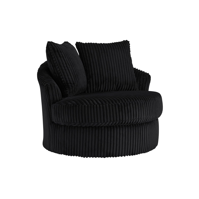 Signature Design by Ashley Furniture Gramwell Onyx Swivel Chair