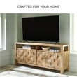 Signature Design by Ashley Furniture Hudwick Natural Brown Accent Cabinet