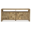 Signature Design by Ashley Furniture Hudwick Natural Brown Accent Cabinet