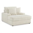Signature Design by Ashley Furniture Lindyn Ivory Chaise