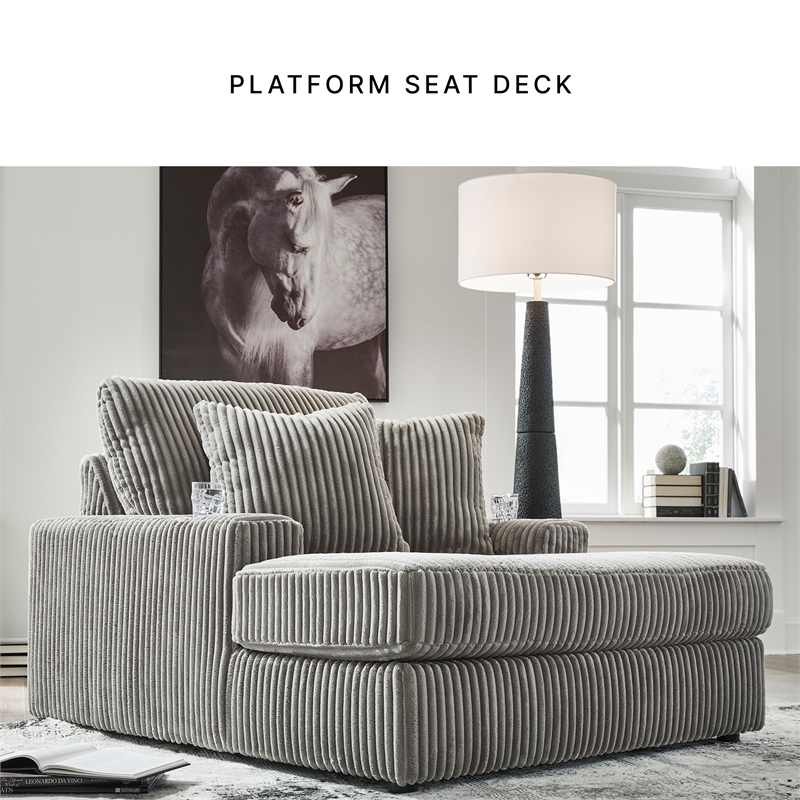 signature design by ashley furniture lindyn fog chaise