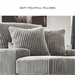 Signature Design by Ashley Furniture Lindyn Fog Chaise
