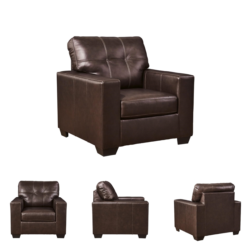 Signature Design by Ashley Furniture Santorine Dark Brown Chair