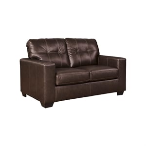 Signature Design by Ashley Furniture Santorine Dark Brown Loveseat
