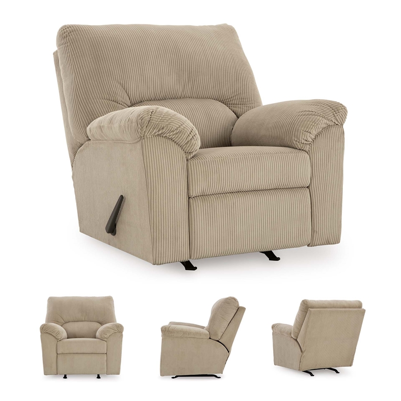 Signature Design by Ashley Furniture SimpleJoy Sand Recliner