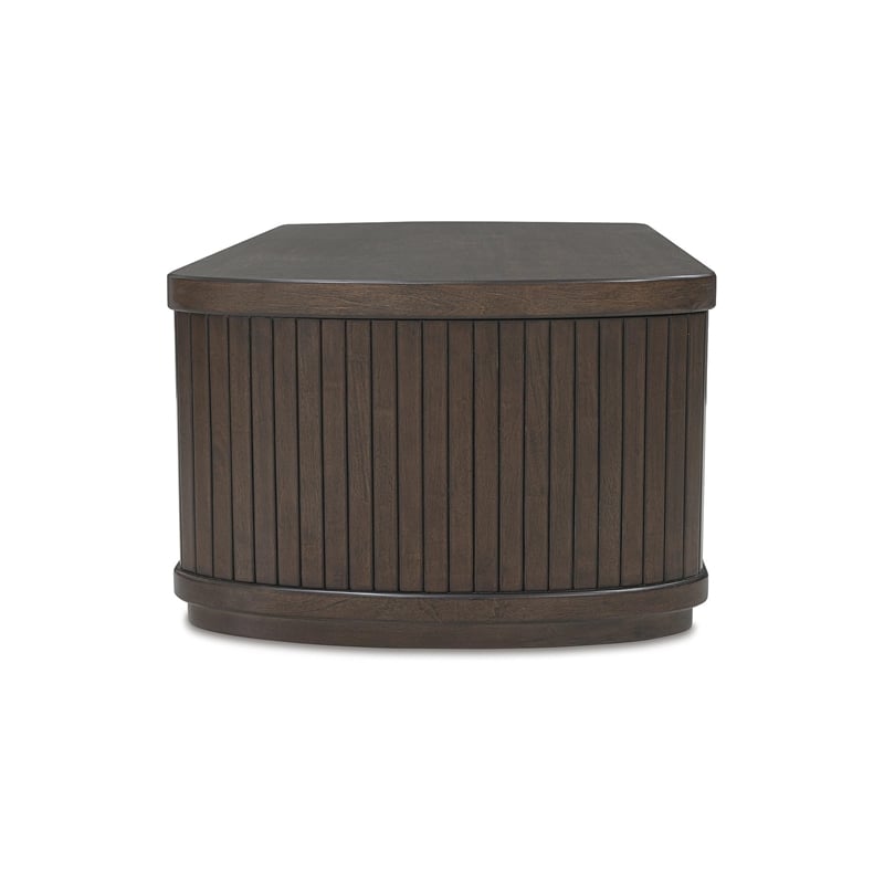 Signature Design by Ashley Furniture Korestone Dark Brown Lift-Top Coffee Table