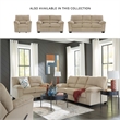 Signature Design by Ashley Furniture SimpleJoy Sand Loveseat