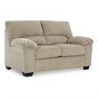 Signature Design by Ashley Furniture SimpleJoy Sand Loveseat
