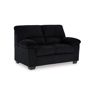 Signature Design by Ashley Furniture SimpleJoy Onyx Loveseat