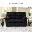 Signature Design by Ashley Furniture SimpleJoy Onyx Loveseat