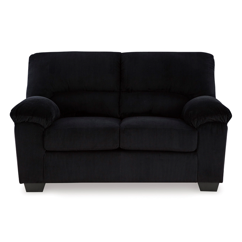 Signature Design by Ashley Furniture SimpleJoy Onyx Loveseat
