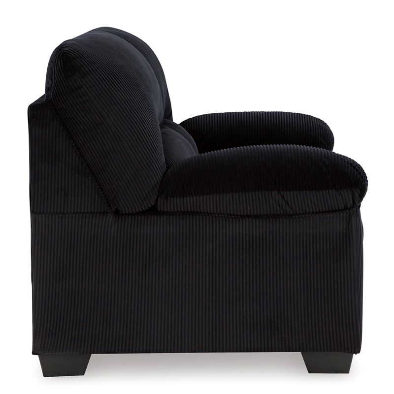 Signature Design by Ashley Furniture SimpleJoy Onyx Loveseat