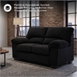 Signature Design by Ashley Furniture SimpleJoy Onyx Loveseat