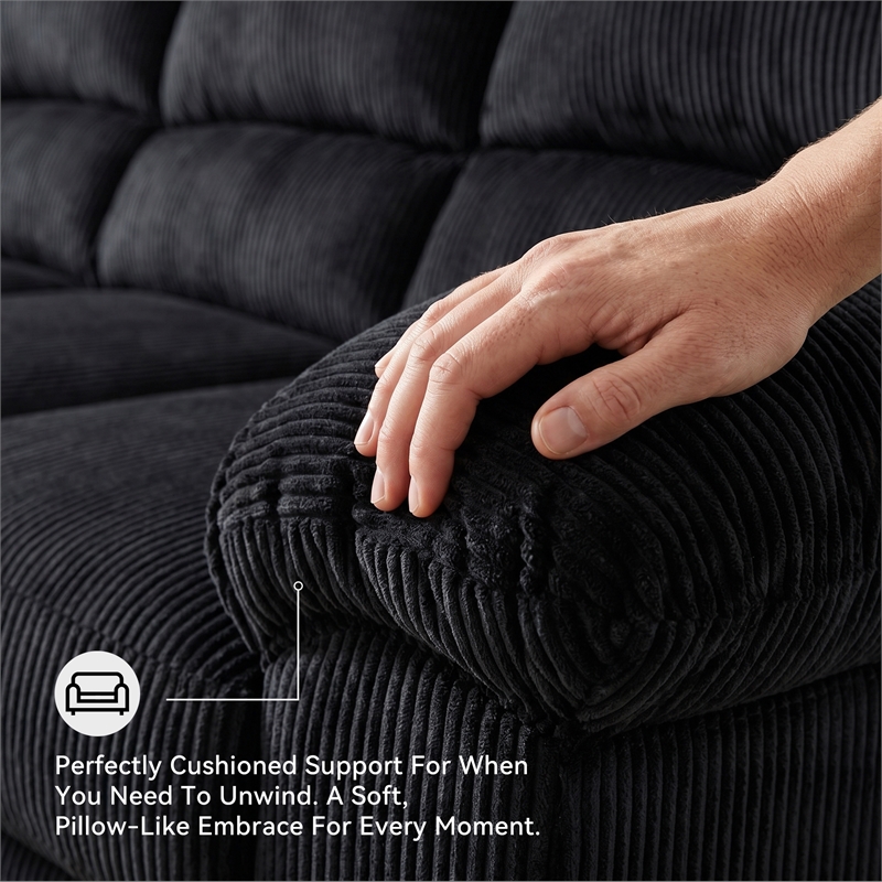Signature Design by Ashley Furniture SimpleJoy Onyx Sofa