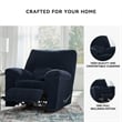 Signature Design by Ashley Furniture SimpleJoy Navy Recliner