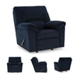 Signature Design by Ashley Furniture SimpleJoy Navy Recliner