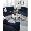 Signature Design by Ashley Furniture SimpleJoy Navy Recliner