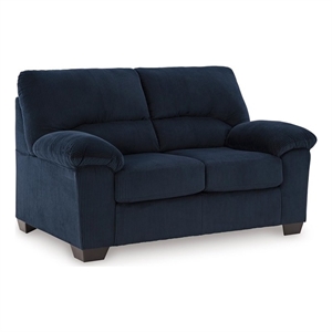 Signature Design by Ashley Furniture SimpleJoy Navy Loveseat