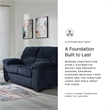 Signature Design by Ashley Furniture SimpleJoy Navy Loveseat