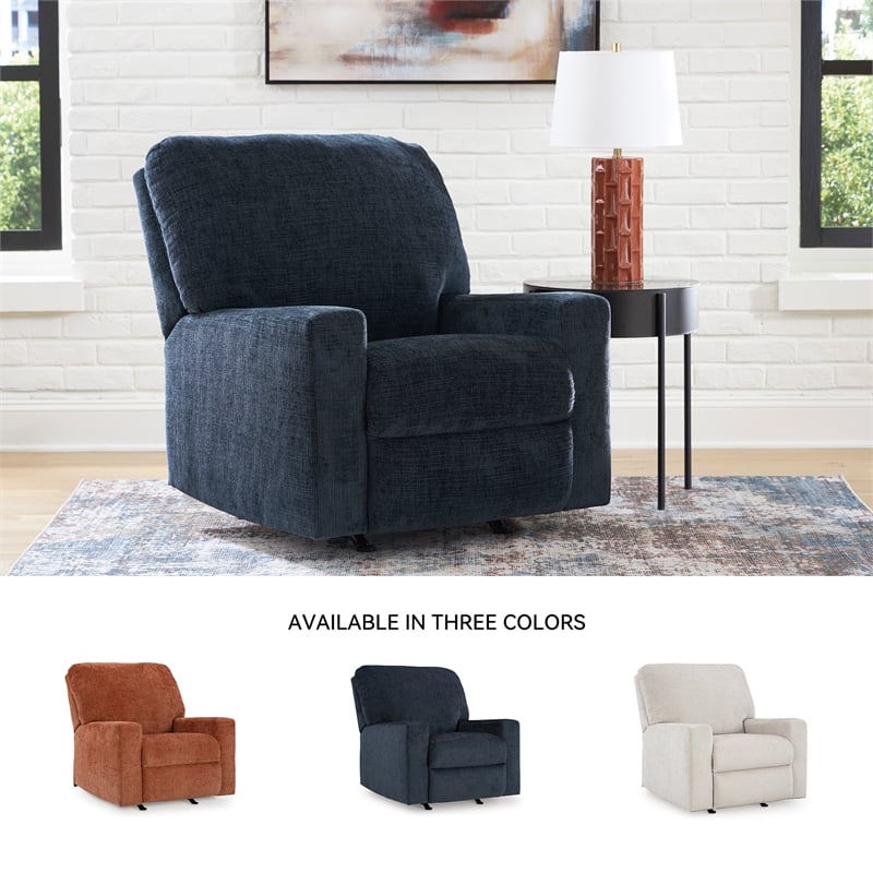 Signature Design by Ashley Furniture Aviemore Ink Recliner