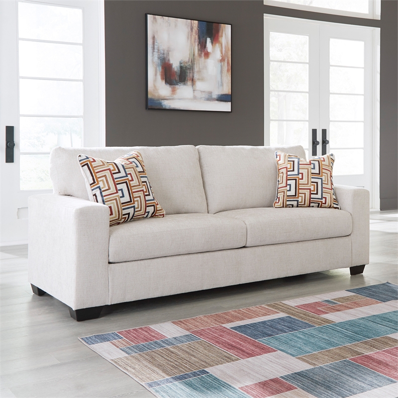 Signature Design by Ashley Furniture Aviemore Stone Sofa
