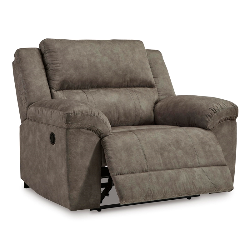 Signature Design by Ashley Furniture Laresview Fossil Oversized Recliner