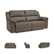 Signature Design by Ashley Furniture Laresview Gray Reclining Sofa