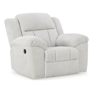 signature design by ashley furniture frohn snow recliner