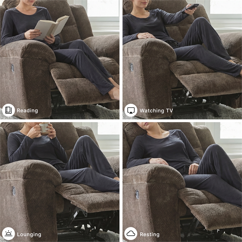 Signature Design by Ashley Furniture Frohn Chocolate Recliner