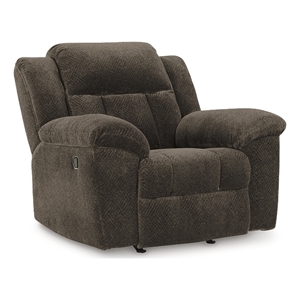 signature design by ashley furniture frohn chocolate recliner
